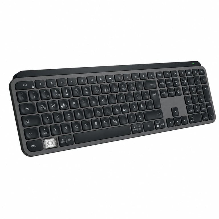 Logitech MX Keys S vezeték nélküli billentyűzet, grafit szín — hibás, alkatrésznek/javításra (állapot: lásd a 2. képet)