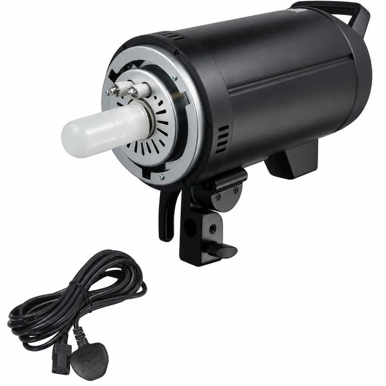 Godox DP600III 600W professzionális stúdió vaku monoblokk Bowens — hibás, alkatrésznek: Nem működik a vaku része (állapot: lásd a 2. képet)