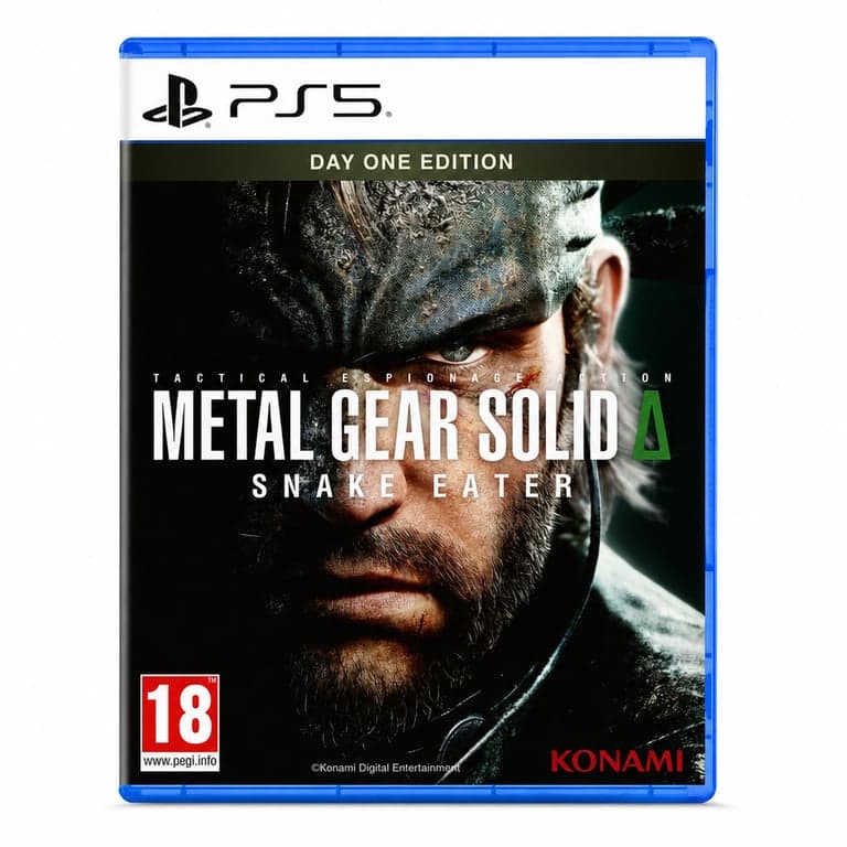 Konami Metal Gear Solid Delta Snake Eater Day One Edition PS5 játék — Egy kis karc található a lemezen (állapot: lásd a 2. képet)