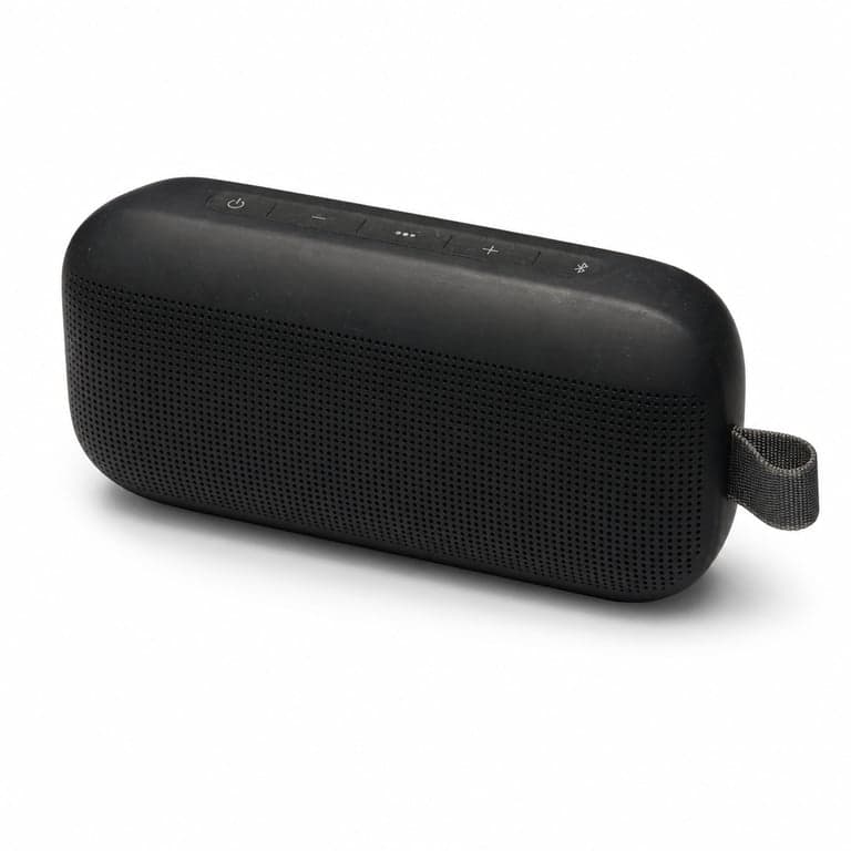 Bose SoundLink Flex Bluetooth hangszóró, hordozható, vízálló, fekete — hibás, nem reagál semmire, alkatrésznek (állapot: lásd a 2. képet)