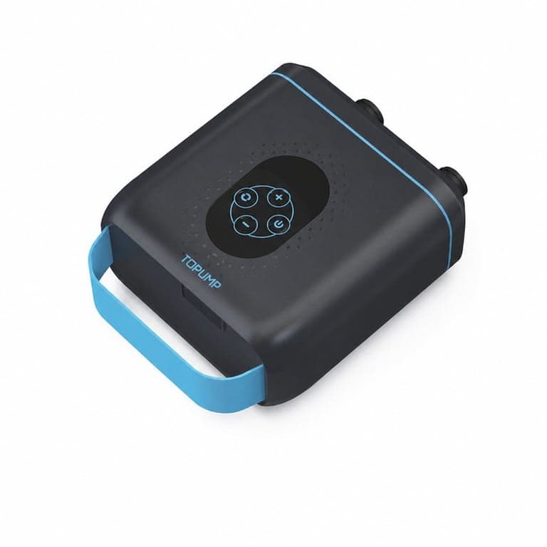 TOPUMP TPS260 elektromos SUP pumpa 20 PSI, újratölthető, 2 — hibás, alkatrésznek: nem kapcsol be toltés alatt (állapot: lásd a 2. képet)