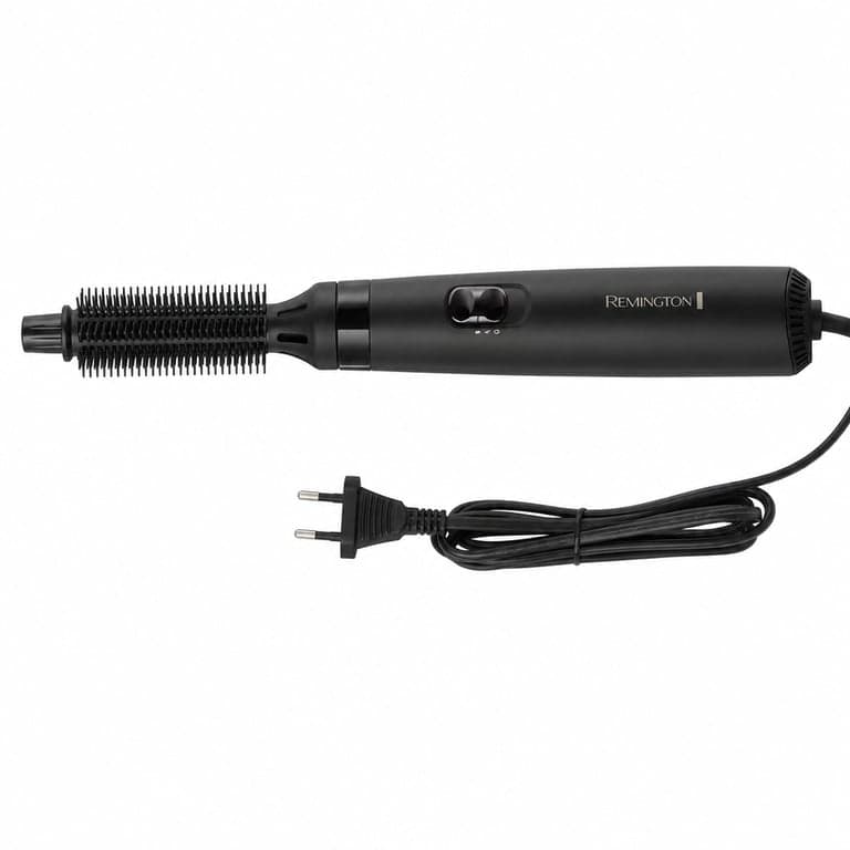 Remington AS7100 Airstyler Meleg Levegős Hajkefe 2 Feltéttel (19 mm és 25 mm Kerek — 25 mm-es cserefej hiányzik (állapot: lásd a 2. képet)