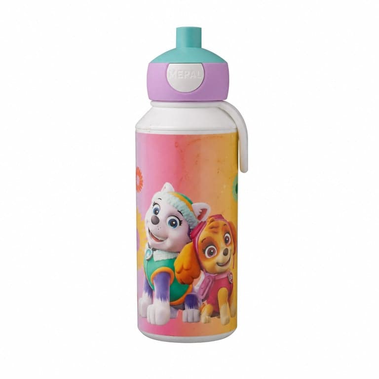 Mepal Pop-up Campus gyerek kulacs 400 ml - Paw Patrol Girls - Everest és Skye mintás - BPA-mentes — használt (állapot: lásd a 2. képet)