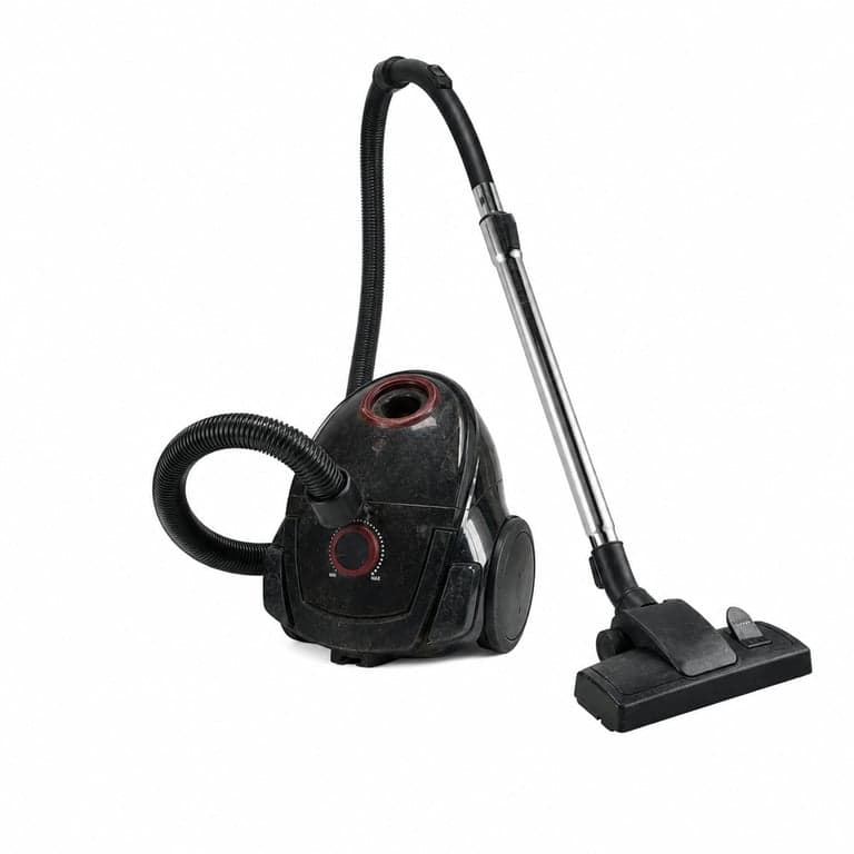 Grundig VCC 3850 A porzsákos porszívó 800 W 2,1 L fekete/piros — hibás, nem — hibás, alkatrésznek: Nem működik (állapot: lásd a 2. képet)