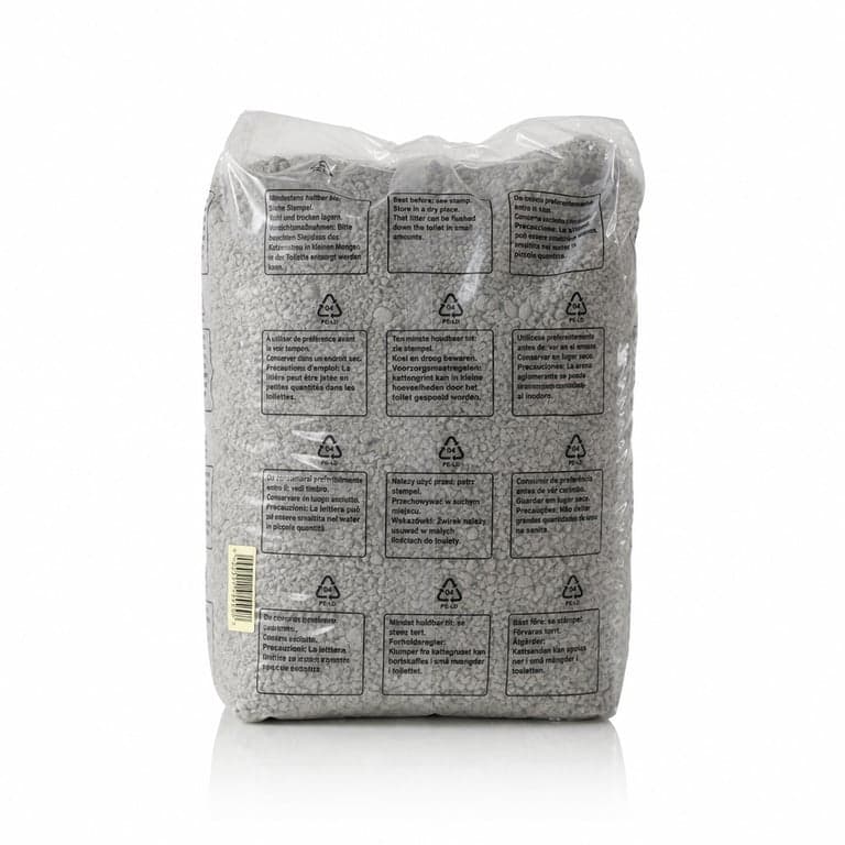 Biokat's Classic 3in1 Illatmentes Csomósodó Macskaalom 3 Szemcsemérettel 10 L - Hiányos, 9,5 kg (Újszerű) (állapot: lásd a 2. képet)