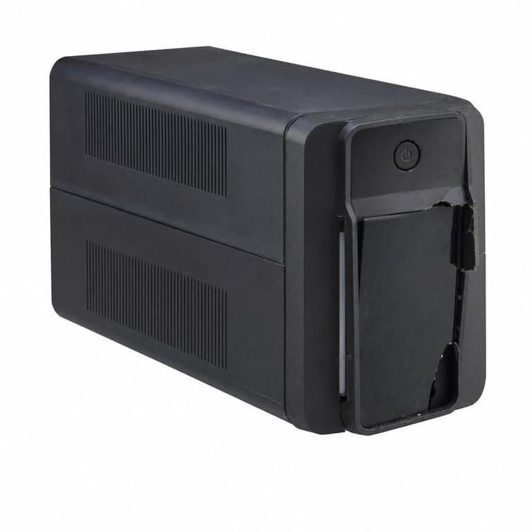 APC Easy UPS BVX900LI Szünetmentes Tápegység 900 VA 480 W AVR LED jelzők — hibás — hibás, alkatrésznek: Torott (állapot: lásd a 2. képet)