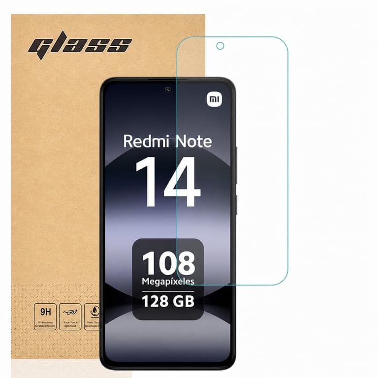 Totill Xiaomi Redmi Note 14 Edzett Üveg Kijelzővédő 1 db - 9H Keménység, HD Átlátszó, Karcálló Tempered Glass Fólia
