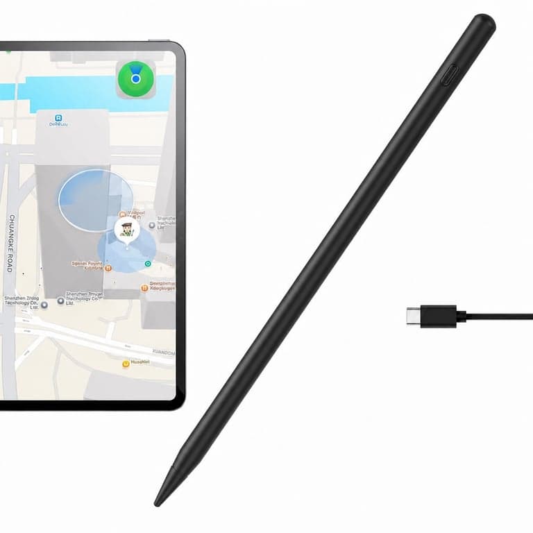 ESR Geo digitális iPad ceruza Find My funkcióval, fekete — — hibás, alkatrésznek: Párosítható a készülékkel (állapot: lásd a 2. képet)
