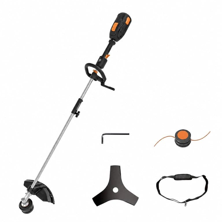 WORX WG186E.92 Akkumulátoros Brushless Fűkasza 40V, 38 cm vágási átmérő, akku és töltő nélkül, használt hiányos állapot