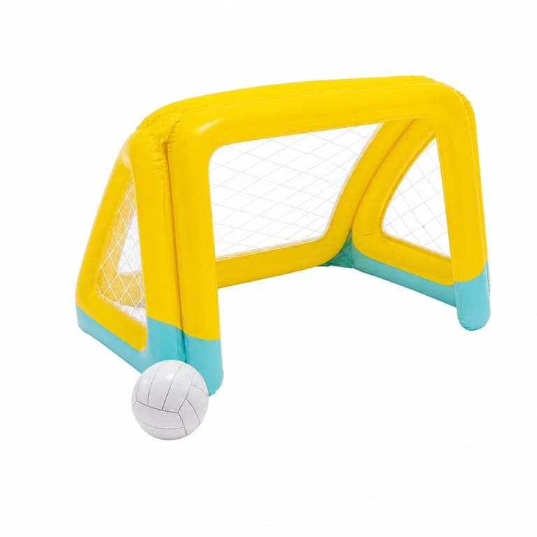 Intex 58507 felfújható vizes kapus játék 124x84x76 cm gyerekeknek, stabilizáló táskákkal, labda nélkül, használt (állapot: lásd a 2. képet)