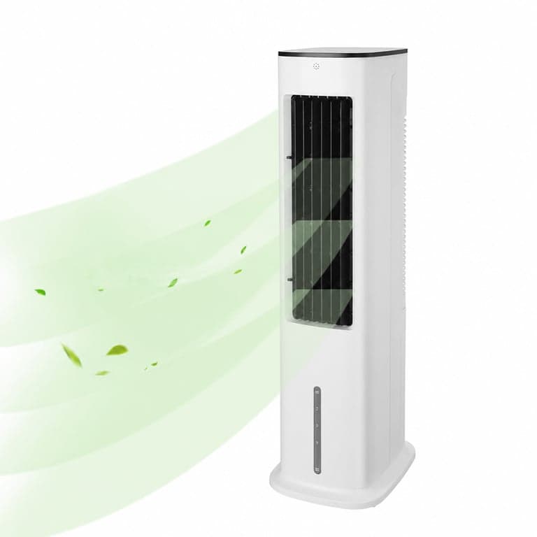 Midea Silent Air Cooler Pro 4 az 1-ben léghűtő, toronyventilátor, párásító és — Távírányítót nem tartalmaz (állapot: lásd a 2. képet)