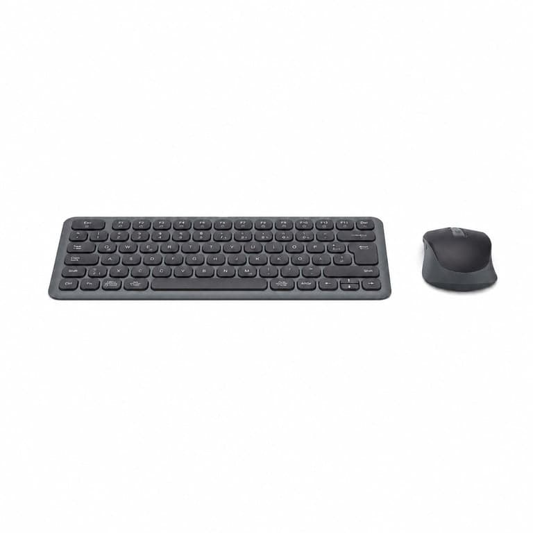 Hama vezeték nélküli Bluetooth billentyűzet és egér szett, Multi Device, fekete — csak Bluetooth - nincs stick (állapot: lásd a 2. képet)