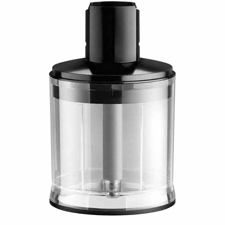 Braun MQS 230 BK EasyClick Plus aprítófej MultiQuick 7/9 botmixerhez, fekete — aprítófej kés hiányzik (állapot: lásd a 2. képet)