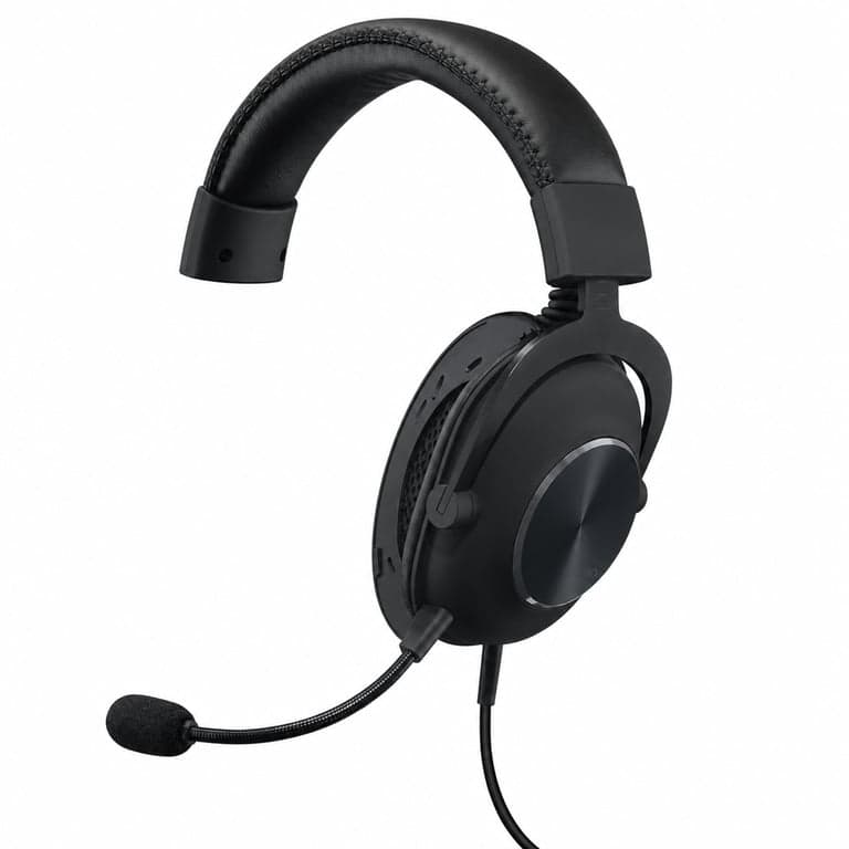Logitech G PRO X 2. generációs Gaming Headset Blue VO!CE DTS 7.1 — hibás, részben működik: bal fülhallgató néma (állapot: lásd a 2. képet)