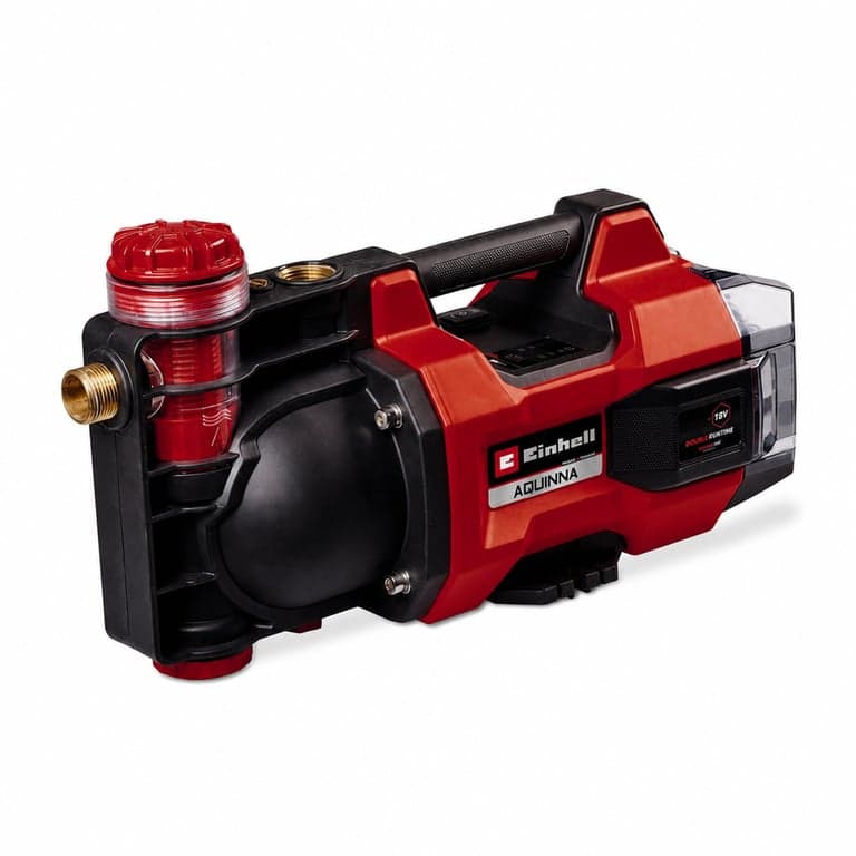 Einhell AQUINNA 18/30 F LED Power X-Change Akkus Kerti Szivattyú 18V 3000 L/h ECO/BOOST Mód — töltőkábel nélkül (állapot: lásd a 2. képet)