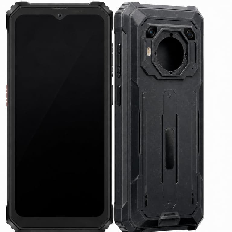 Blackview BV6200 Plus Outdoor Okostelefon 24GB+128GB 11000mAh — hibás, alkatrésznek: Kijelzo fekete nem reagal (állapot: lásd a 2. képet)