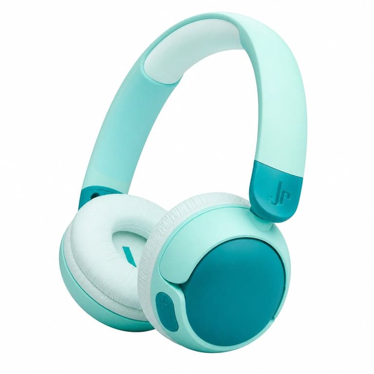 JBL Junior 320 BT Bluetooth On-Ear Gyerek — hibás, részben működik: jobb oldali fejhallgató nem működik (állapot: lásd a 2. képet)