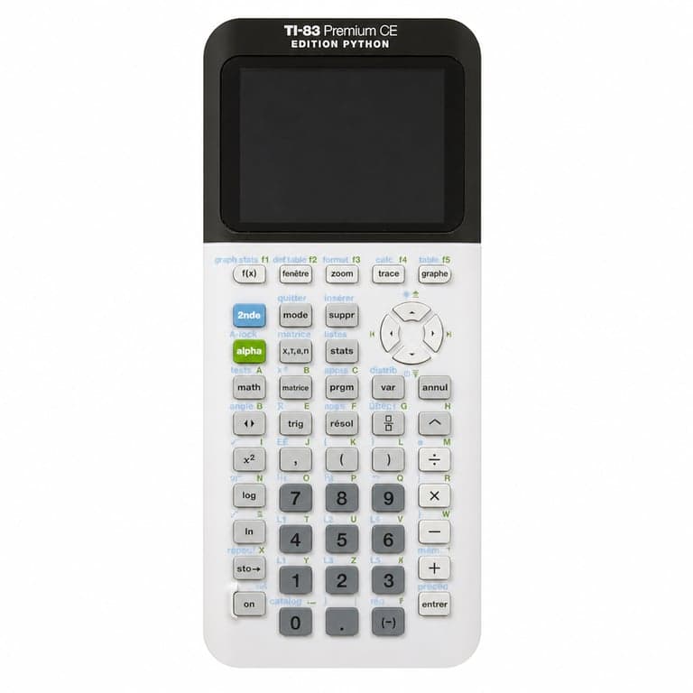 Texas Instruments TI-83 Premium CE Edition Python — hibás, alkatrésznek: nem kapcsol be, kijelző felvillan (állapot: lásd a 2. képet)