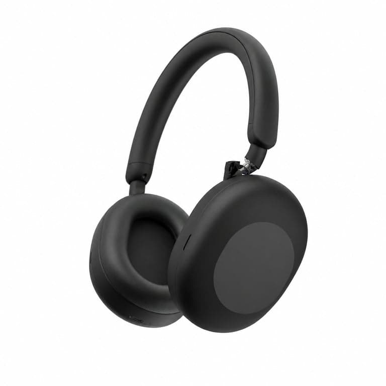 Sony WH-1000XM5 Bluetooth zajszűrős fejhallgató, fekete — hibás, alkatrésznek/javításra (állapot: lásd a 2. képet)