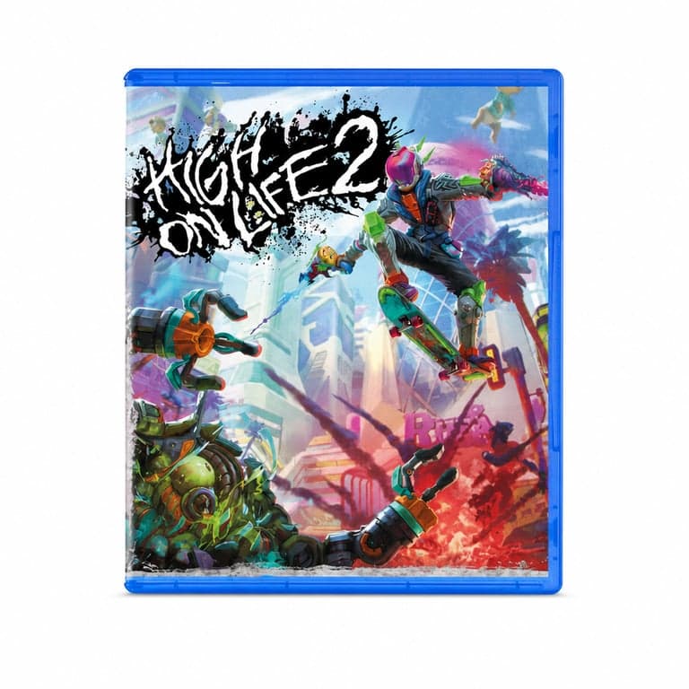 PLAION High on Life 2 PS5 játék - Akció-kaland lövöldözős videójáték PlayStation 5 konzolra, bontott példány, bonus fegyver skinekkel