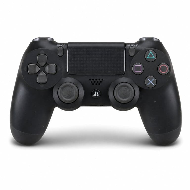 Sony DualShock 4 V2 vezeték nélküli kontroller PS4 fekete — hibás, nem — hibás, alkatrésznek: nem reagál semmire (állapot: lásd a 2. képet)