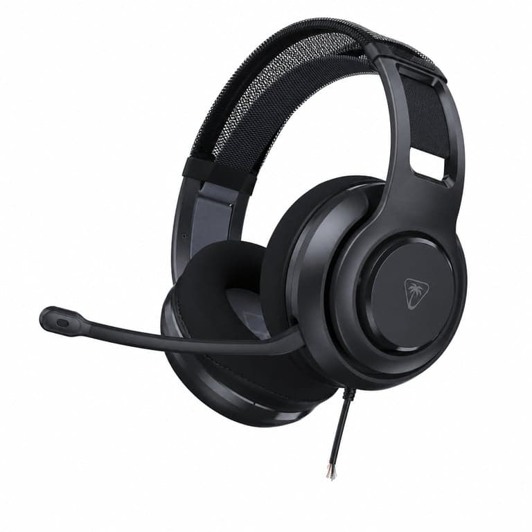 Turtle Beach Atlas 200 fekete vezetékes gaming headset PC Xbox — hibás, alkatrésznek: A kábele el van szakadva (állapot: lásd a 2. képet)