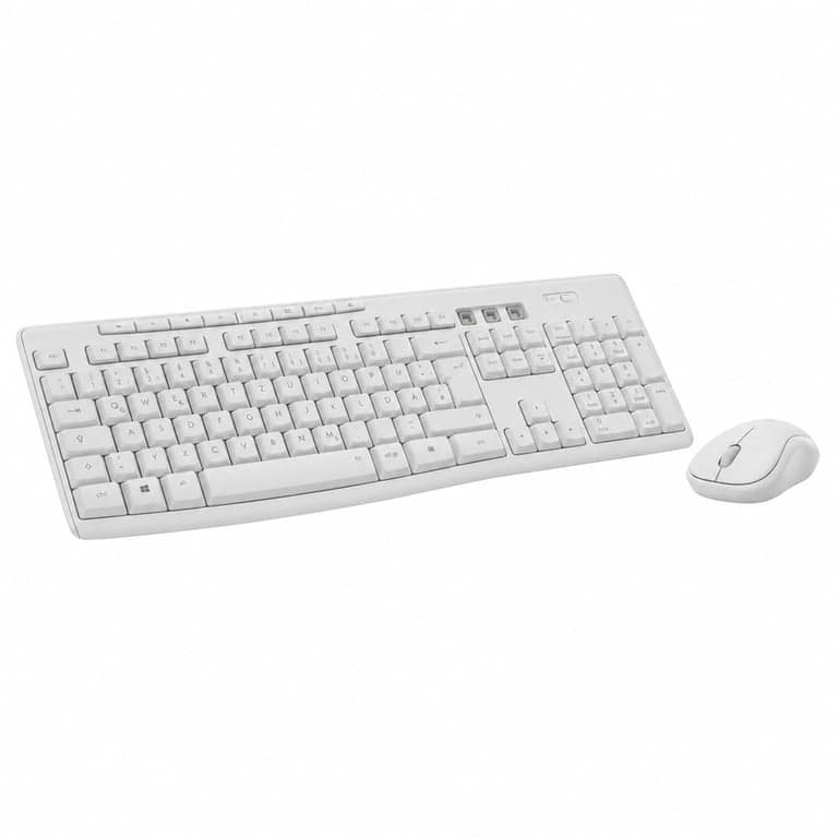 Logitech MK295 Silent Touch vezeték nélküli billentyűzet és egér szett, nano USB — Hiányzik 3db billenytyű (állapot: lásd a 2. képet)