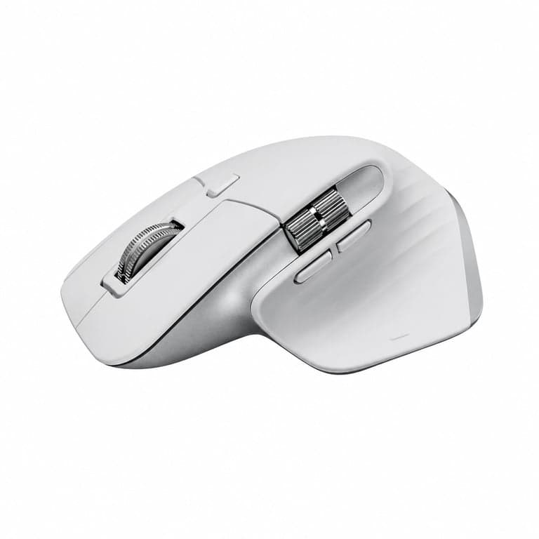 Logitech MX Master 3S vezeték nélküli egér, világosszürke, 8K DPI — hibás, alkatrésznek: nem kapcsol be (állapot: lásd a 2. képet)
