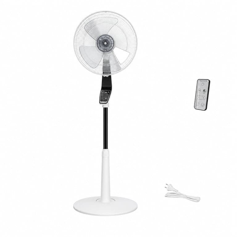 Rowenta Turbo Silence Extreme VU5690 Álló Ventilátor – 32 dB(A) Csendes Működés — törött ventilátorlapát nélkül (állapot: lásd a 2. képet)