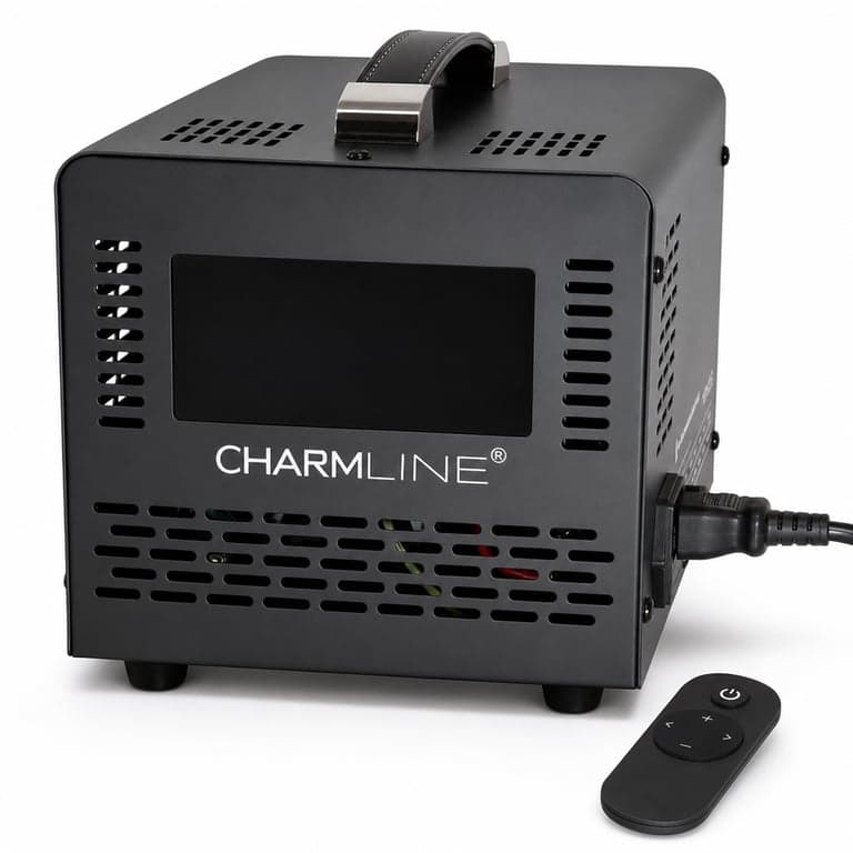Charmline Ózongenerátor Távirányítóval 60000 mg/h Szagtalanítás — hibás, alkatrésznek: működésképtelen készülék (állapot: lásd a 2. képet)