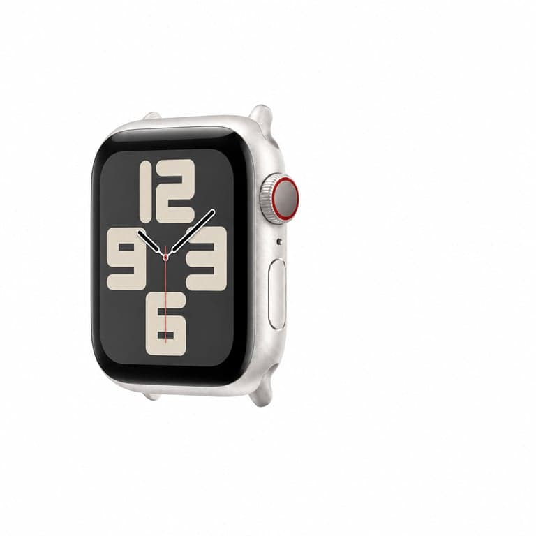 Apple Watch SE (2. generáció, 2023) GPS + Cellular 40 mm okosóra, polarstern alumíniumtok — Nincs hozzá szíj (állapot: lásd a 2. képet)