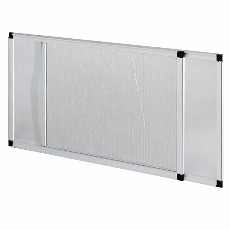 Blinky 75010 kinyitható szúnyogháló ablakra, anodizált, szürke, 50 x 70 cm — újszerű (állapot: lásd a 2. képet)