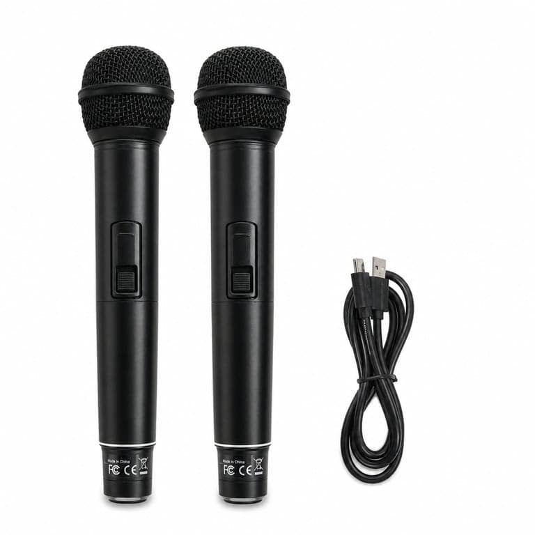 TONOR TW550 Vezeték USB-C töltőkábel, kétvégű, 2db Mikrofon, 2 Mikrofonnal – szettből — vevőegység nélkül (állapot: lásd a 2. képet)