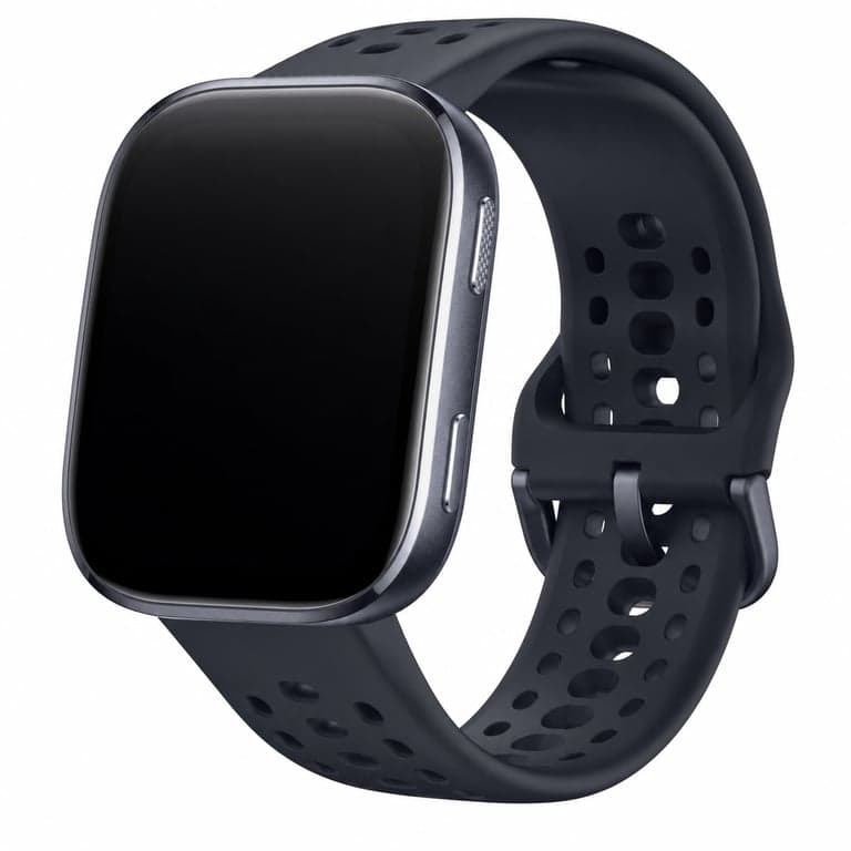 Amazfit Bip 6 okosóra 46 mm fekete, 1,97" AMOLED, GPS, 14 — hibás, alkatrésznek: nem kapcsol be, nem töltődik (állapot: lásd a 2. képet)