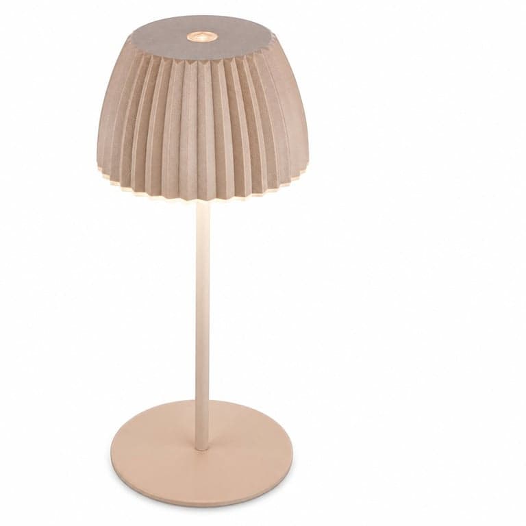 BRILONER Riffle Mini LED asztali lámpa akkumulátoros érintős dimmer — hibás, alkatrésznek: Alámpa nem működik (állapot: lásd a 2. képet)