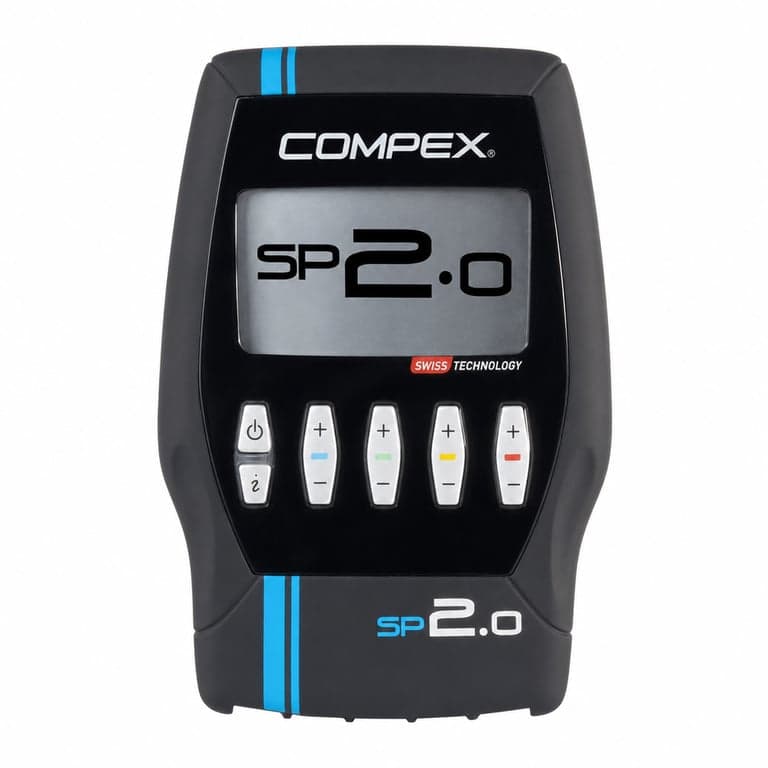 Compex SP 2.0 Izomstimulációs Készülék Sportolóknak, Fekete - Elektromos Izomstimulátor, Hiányos Tartozékkészlettel, Újszerű Állapot