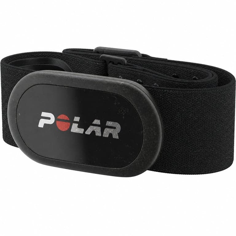 Polar H10 mellkasi pulzusmérő szenzor Bluetooth és ANT+ kapcsolattal, fekete — Használati nyomok a terméken (állapot: lásd a 2. képet)
