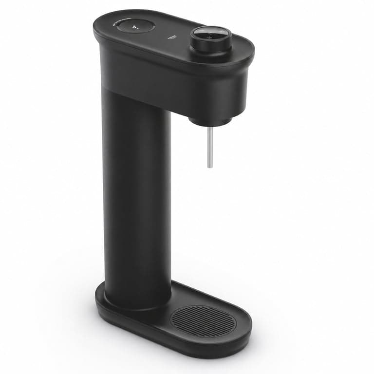 Grohe Blue Fizz 31943K00 Vízszódagép Starter Szett – 3 Szénsavszint, CO2 palack nélkül, 0,85 L — flakon nélkül (állapot: lásd a 2. képet)