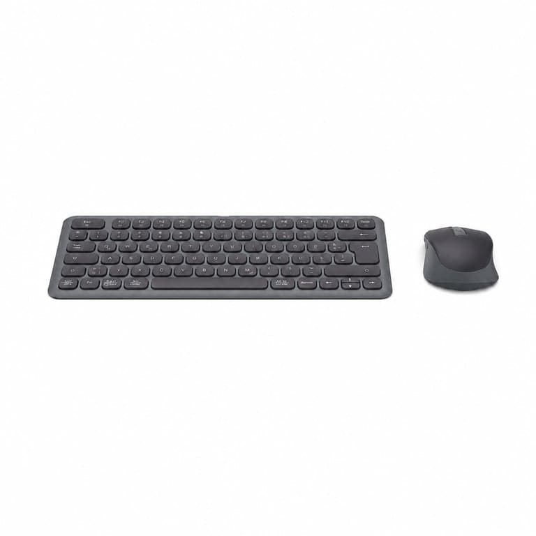 Hama vezeték nélküli billentyűzet és egér szett Multi Device Bluetooth fekete — STICK NÉLKÜL - CSAK BLUETOOTH (állapot: lásd a 2. képet)