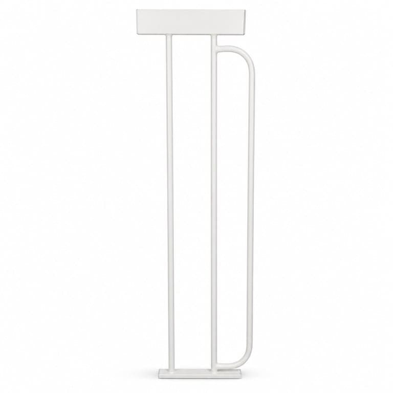 Regalo Easy Step fehér biztonsági kapu hosszabbító elem, 73,7–99,1 cm-es nyílásokhoz, fém szerkezet