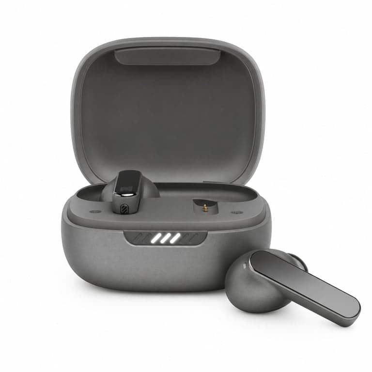 JBL Live Pro 2 TWS True Wireless Bluetooth fülhallgató aktív zajszűrővel — a kék szín helyett szürke színű (állapot: lásd a 2. képet)