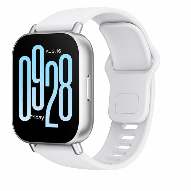 Xiaomi Redmi Watch 5 Active okosóra, szürke, 2,0" LCD kijelző, 18 — hibás, alkatrésznek: nem reagál semmire (állapot: lásd a 2. képet)