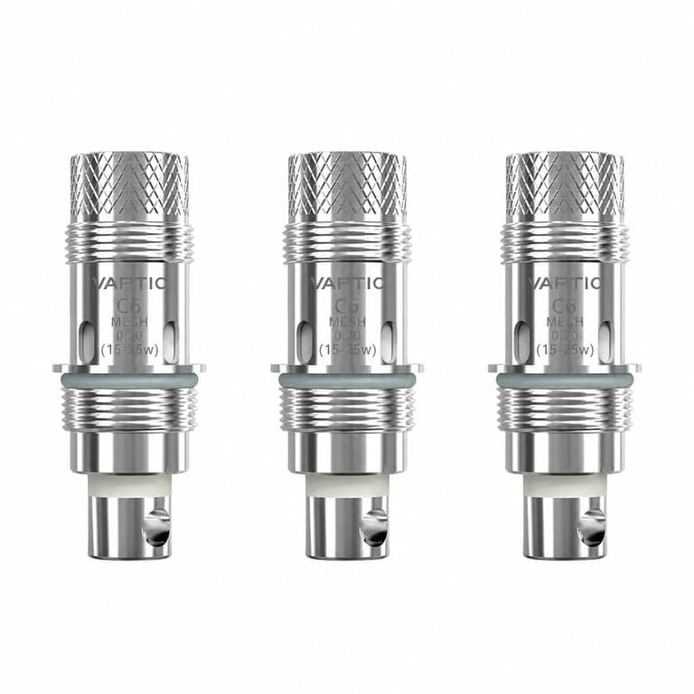 Vaptio Cosmo C6 Mesh Porlasztó Fej 0,7 ohm (15-25W) – 3 db-os Csomag Elektronikus Cigarettához