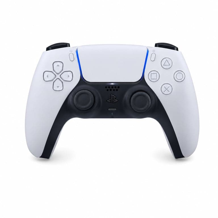 Sony DualSense fehér vezeték nélküli kontroller PS5-höz – — hibás, részben működik: analóg karok oldalra húznak (állapot: lásd a 2. képet)
