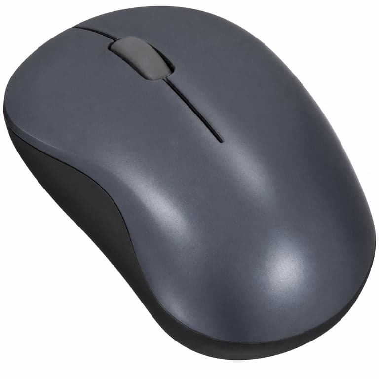 Logitech M185 vezeték nélküli egér, szürke-fekete, 2,4 GHz, mini USB vevőegység, 1000 DPI, PC és Mac (állapot: lásd a 2. képet)