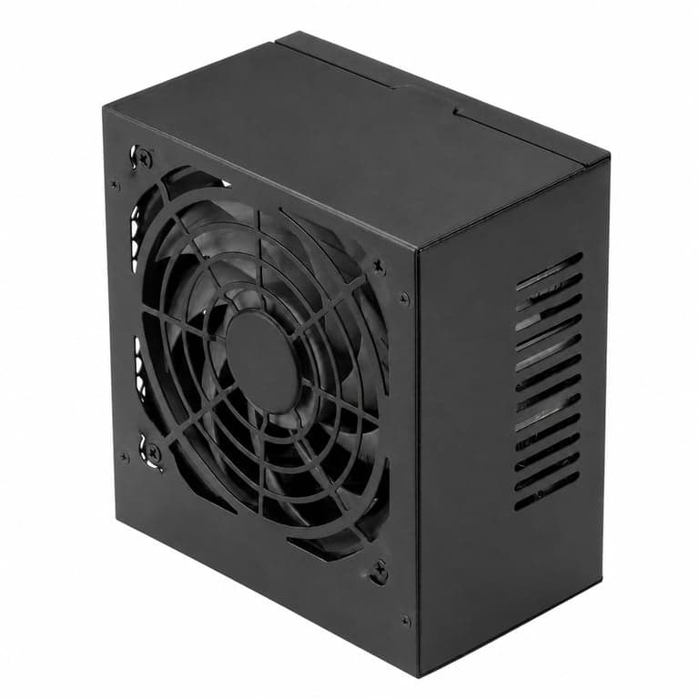 Tacens Anima APIII600 ATX tápegység 600W 85% Bronze 120 mm ventilátorral fekete - tápkábel — Tápkábel hiányzik (állapot: lásd a 2. képet)