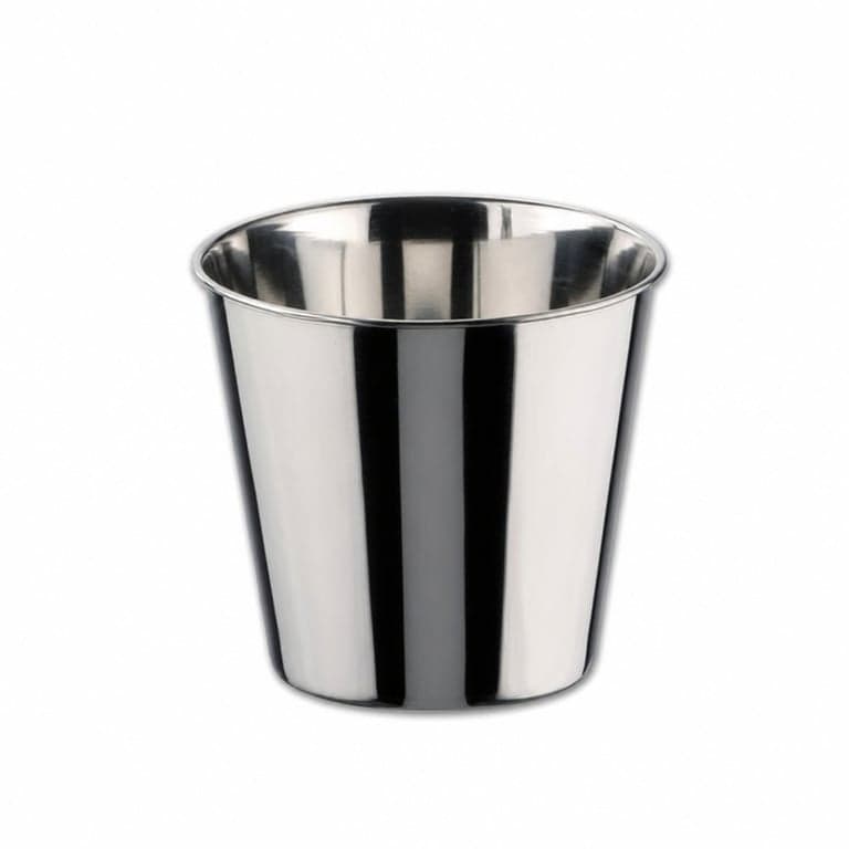 Lacor 14128 Garinox rozsdamentes acél vödör, 28 cm, 14 literes, ezüst – fogantyú nélkül — Fogantyú nem tartozék (állapot: lásd a 2. képet)