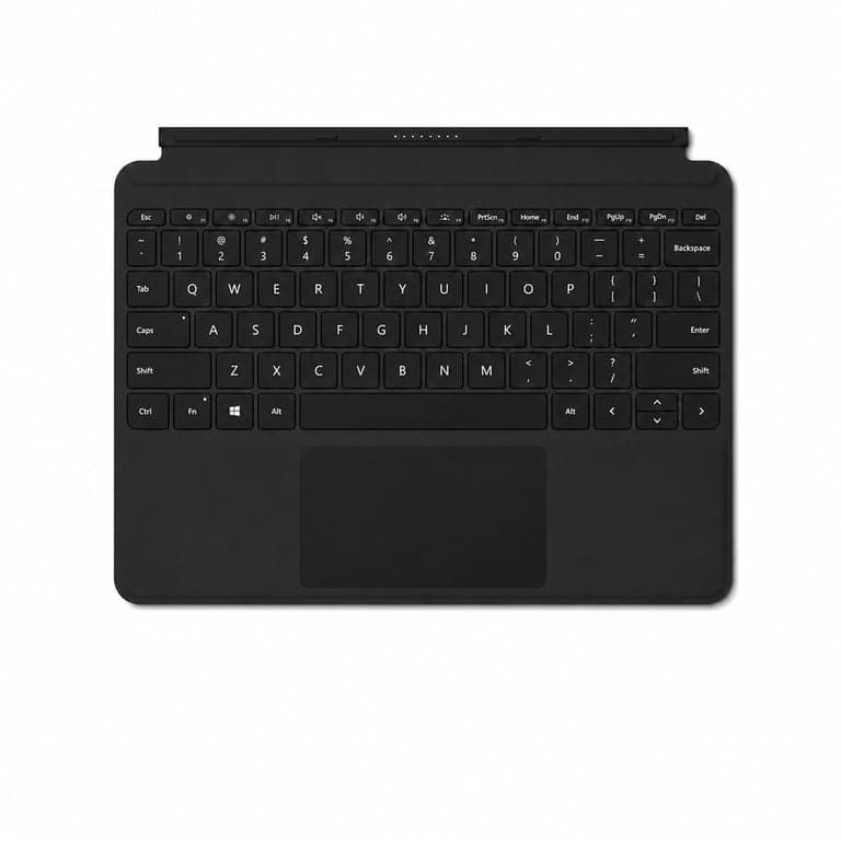 Microsoft Surface Go Type Cover billentyűzetes tok (Surface Go 1-4) QWERTY angol fekete — USB kábel hiányzik (állapot: lásd a 2. képet)