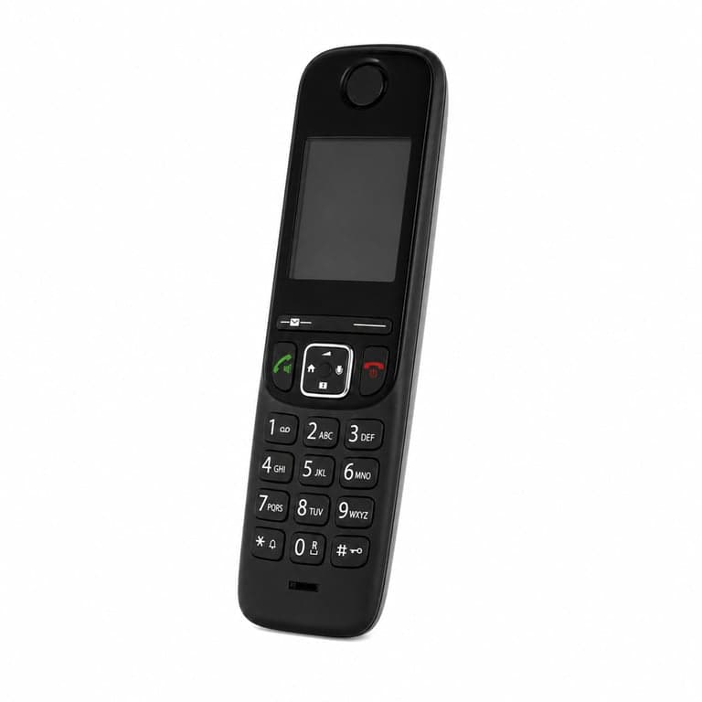 Gigaset AS690HX DECT kiegészítő kézibeszélő töltőállomással, fekete — A csomag csak a kézibeszélőt tartalmazza (állapot: lásd a 2. képet)