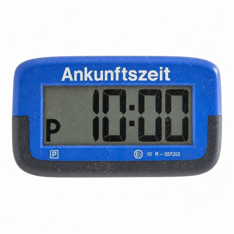 Needit Park Micro elektronikus parkolóóra – automatikus digitális — poros és kisebb karcok vannak rajta (állapot: lásd a 2. képet)